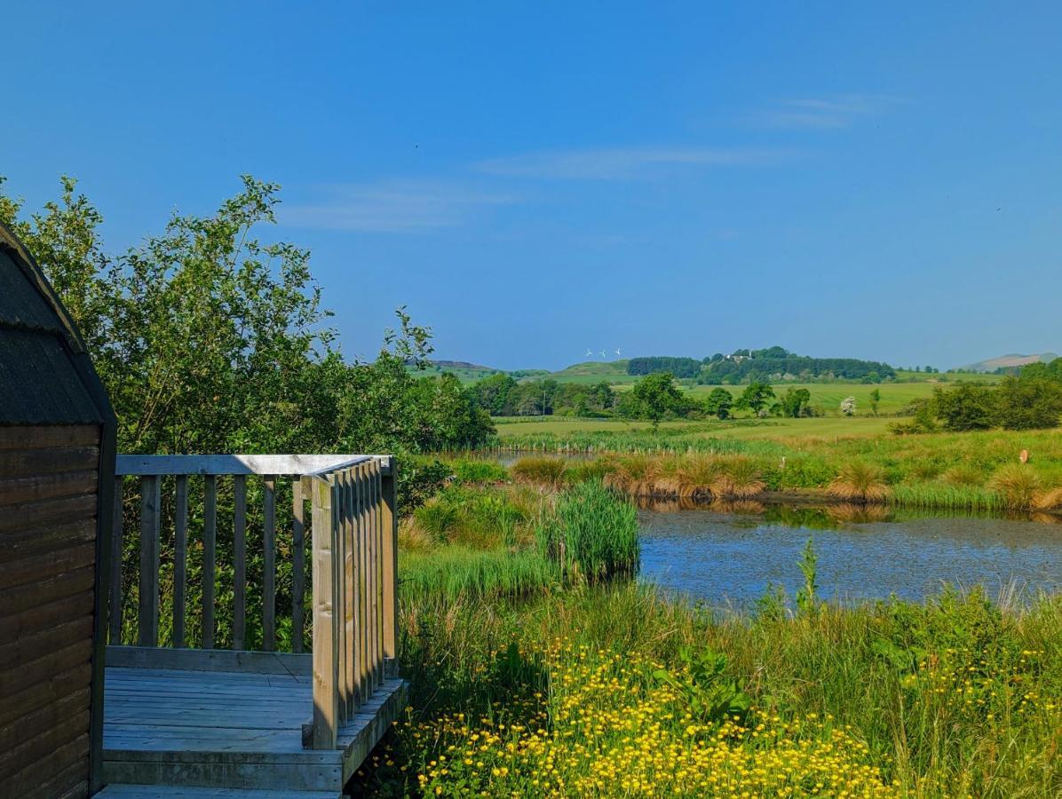 Pond View Pod 1 With Outdoor Hot Tub - Fife - Loch Leven - Lomond Hills Villa Kelty Exterior photo